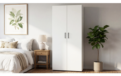 Dulap cu bara pentru umerase si rafturi Masimo Comfort 3 Dulap cu bara pentru umerase si rafturi